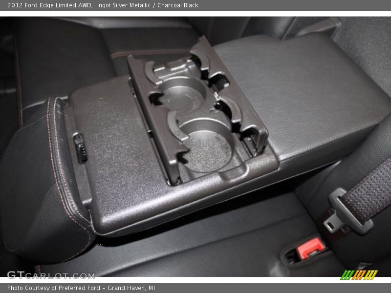 Ingot Silver Metallic / Charcoal Black 2012 Ford Edge Limited AWD