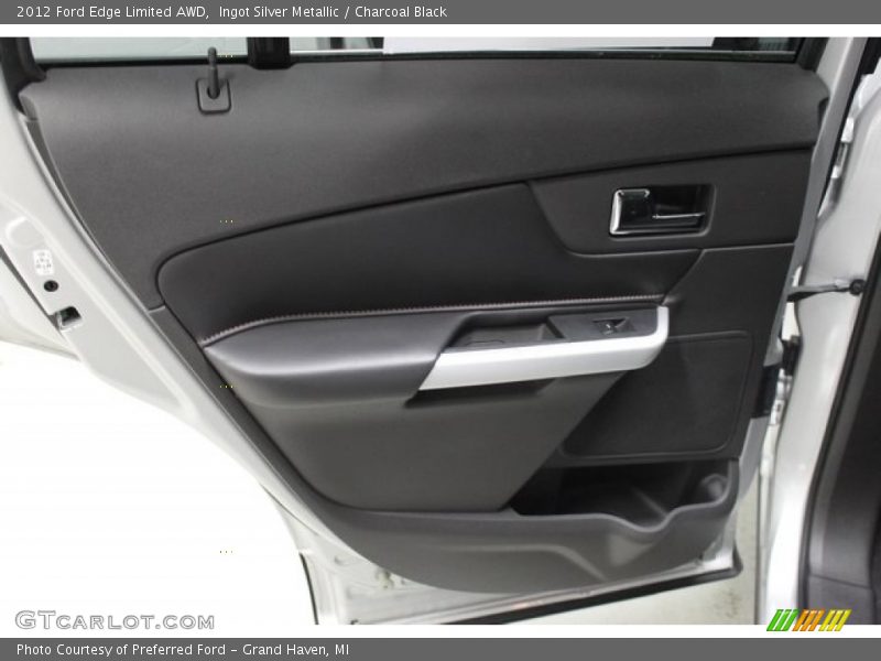 Ingot Silver Metallic / Charcoal Black 2012 Ford Edge Limited AWD