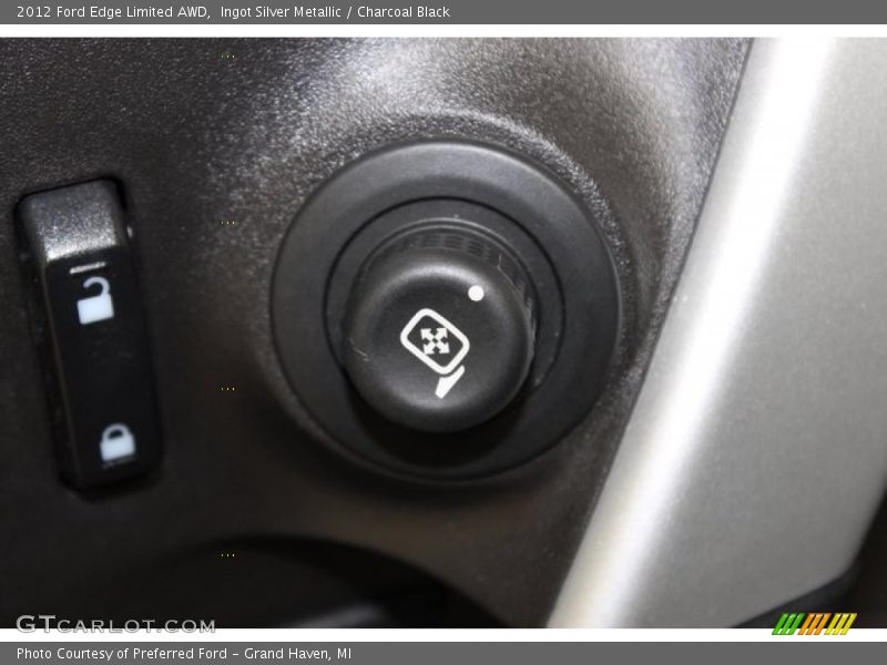 Ingot Silver Metallic / Charcoal Black 2012 Ford Edge Limited AWD