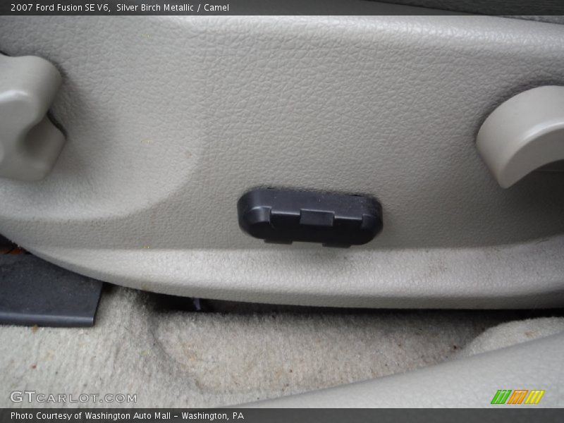 Silver Birch Metallic / Camel 2007 Ford Fusion SE V6