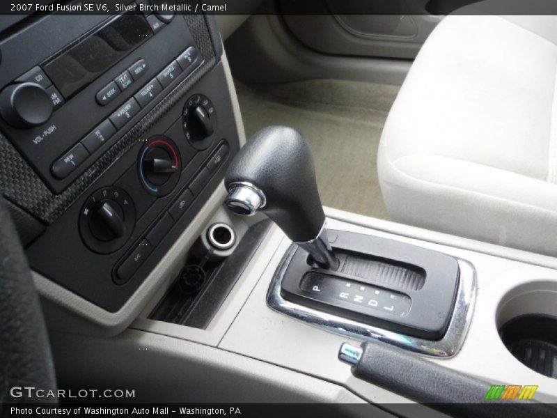 Silver Birch Metallic / Camel 2007 Ford Fusion SE V6