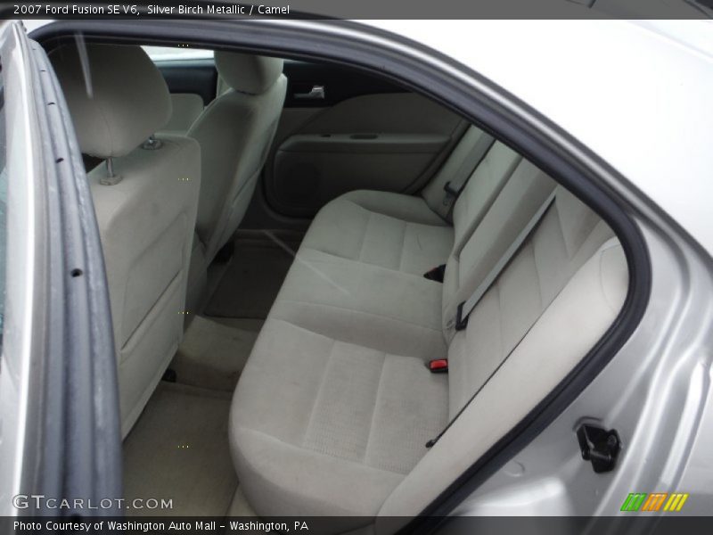 Silver Birch Metallic / Camel 2007 Ford Fusion SE V6