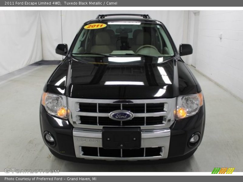 Tuxedo Black Metallic / Camel 2011 Ford Escape Limited 4WD