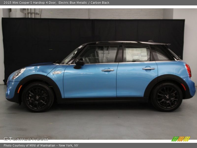  2015 Cooper S Hardtop 4 Door Electric Blue Metallic