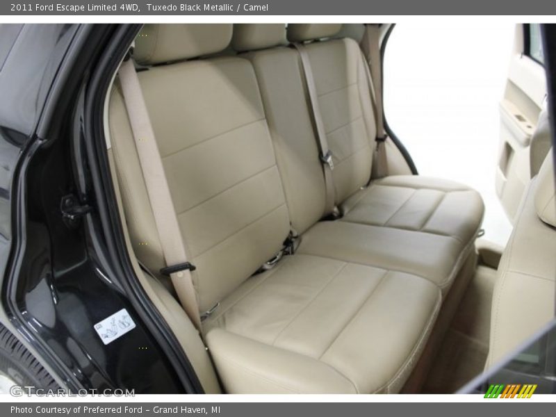 Tuxedo Black Metallic / Camel 2011 Ford Escape Limited 4WD