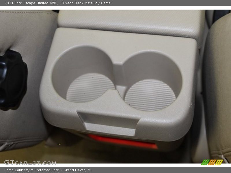 Tuxedo Black Metallic / Camel 2011 Ford Escape Limited 4WD