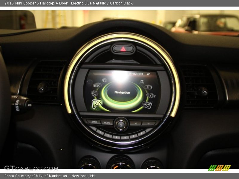 Electric Blue Metallic / Carbon Black 2015 Mini Cooper S Hardtop 4 Door