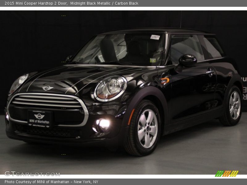 Midnight Black Metallic / Carbon Black 2015 Mini Cooper Hardtop 2 Door