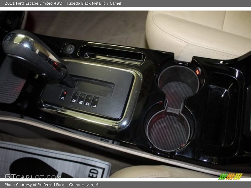 Tuxedo Black Metallic / Camel 2011 Ford Escape Limited 4WD