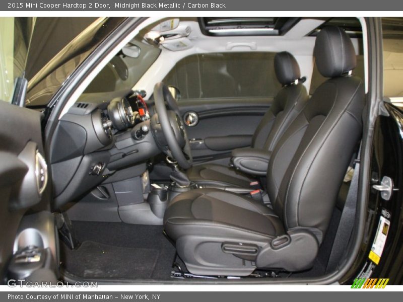 Midnight Black Metallic / Carbon Black 2015 Mini Cooper Hardtop 2 Door