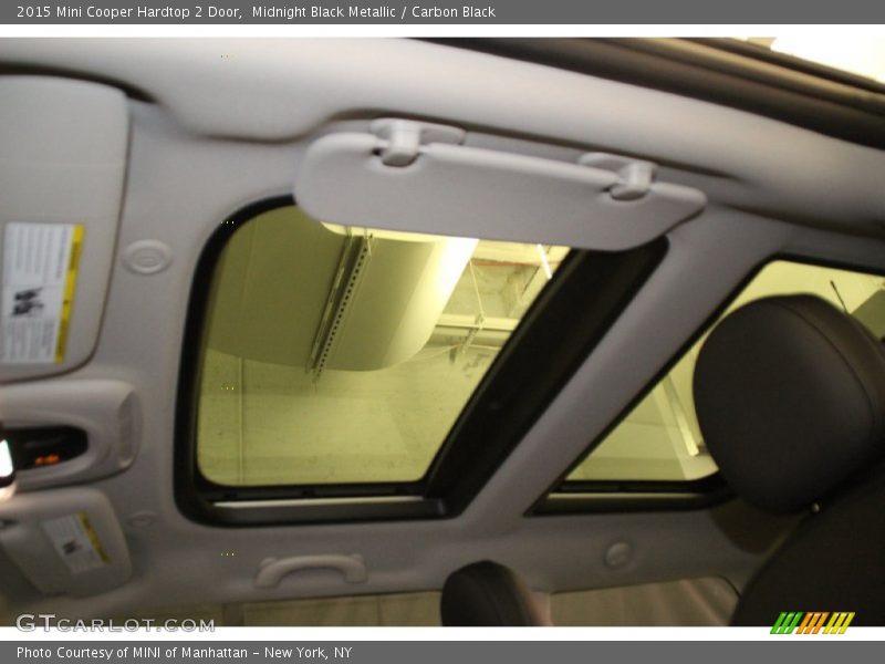 Midnight Black Metallic / Carbon Black 2015 Mini Cooper Hardtop 2 Door