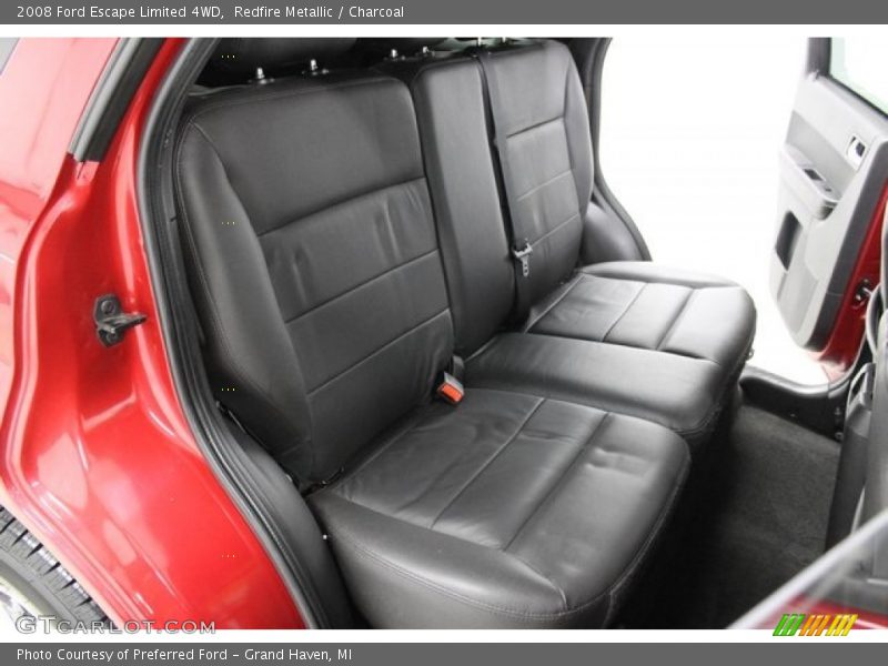 Redfire Metallic / Charcoal 2008 Ford Escape Limited 4WD