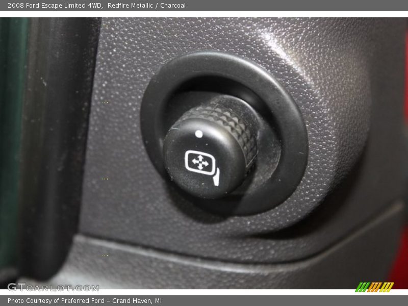 Redfire Metallic / Charcoal 2008 Ford Escape Limited 4WD