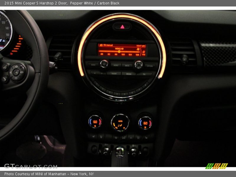 Pepper White / Carbon Black 2015 Mini Cooper S Hardtop 2 Door