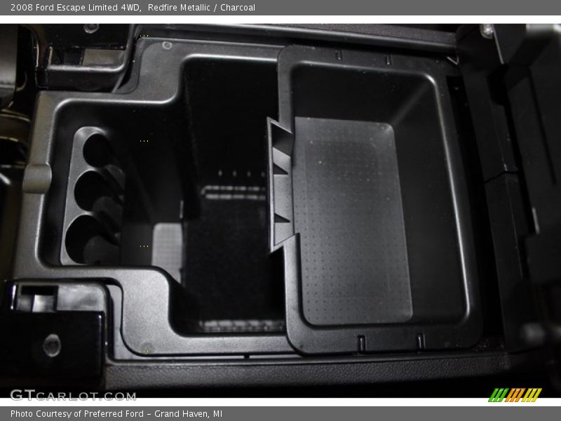 Redfire Metallic / Charcoal 2008 Ford Escape Limited 4WD