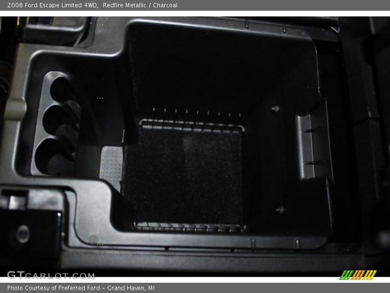 Redfire Metallic / Charcoal 2008 Ford Escape Limited 4WD