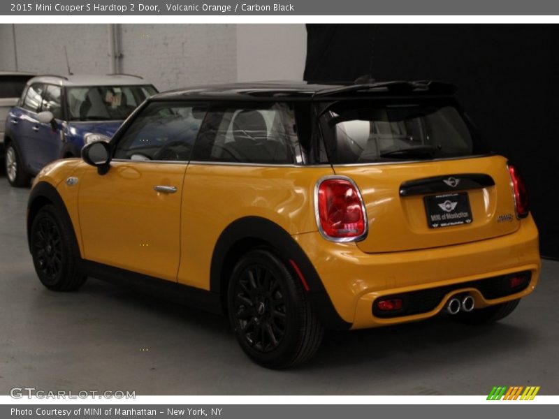 Volcanic Orange / Carbon Black 2015 Mini Cooper S Hardtop 2 Door