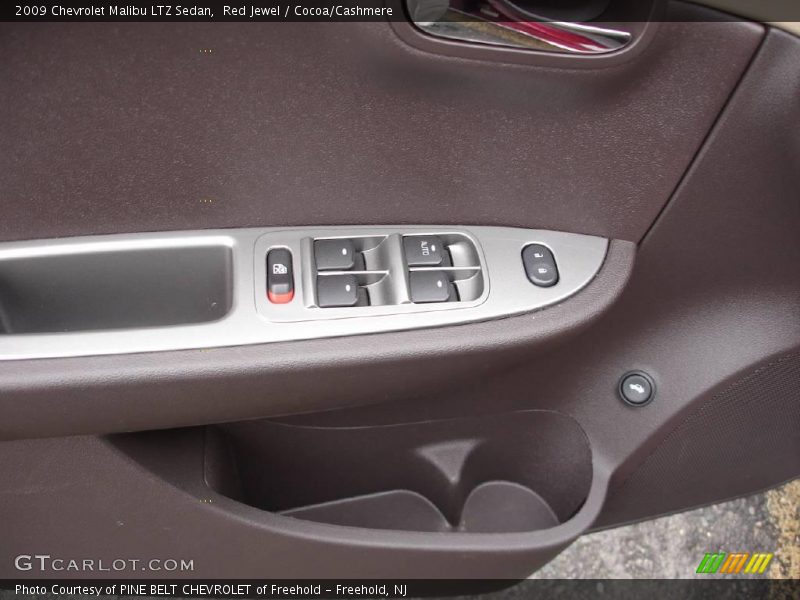 Red Jewel / Cocoa/Cashmere 2009 Chevrolet Malibu LTZ Sedan
