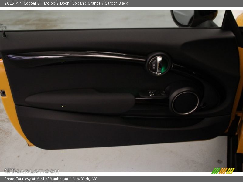 Volcanic Orange / Carbon Black 2015 Mini Cooper S Hardtop 2 Door