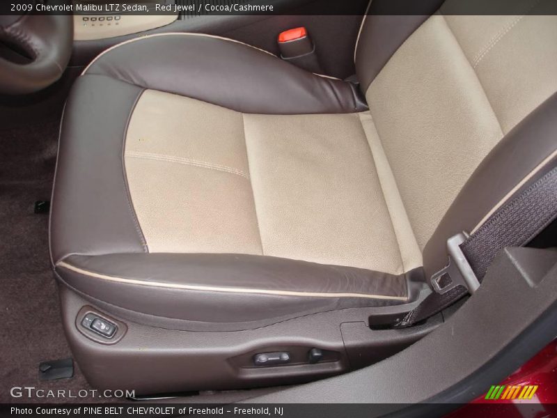 Red Jewel / Cocoa/Cashmere 2009 Chevrolet Malibu LTZ Sedan