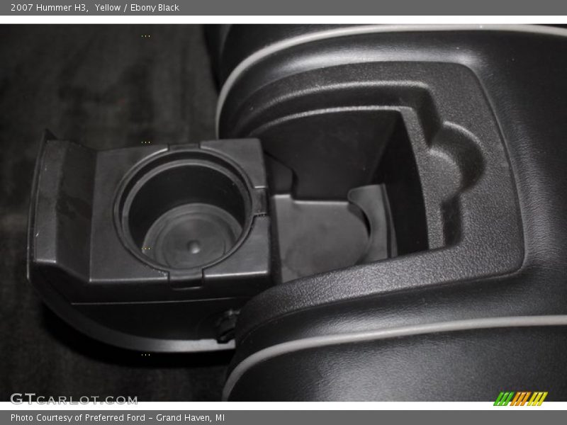 Yellow / Ebony Black 2007 Hummer H3