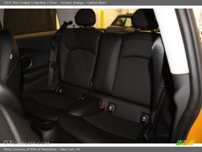 Volcanic Orange / Carbon Black 2015 Mini Cooper S Hardtop 2 Door