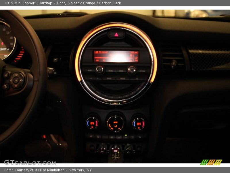 Volcanic Orange / Carbon Black 2015 Mini Cooper S Hardtop 2 Door