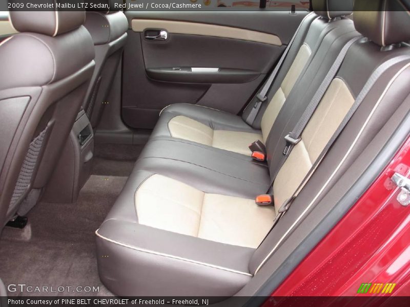 Red Jewel / Cocoa/Cashmere 2009 Chevrolet Malibu LTZ Sedan
