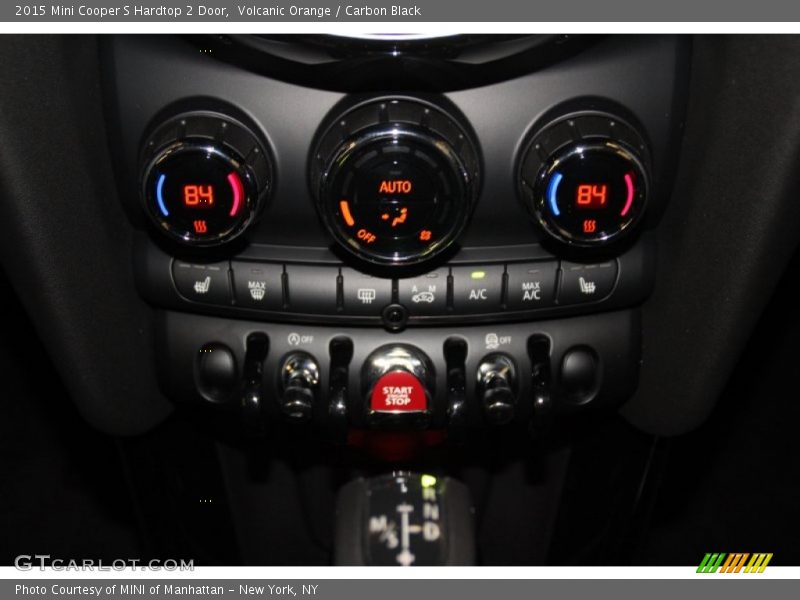 Volcanic Orange / Carbon Black 2015 Mini Cooper S Hardtop 2 Door