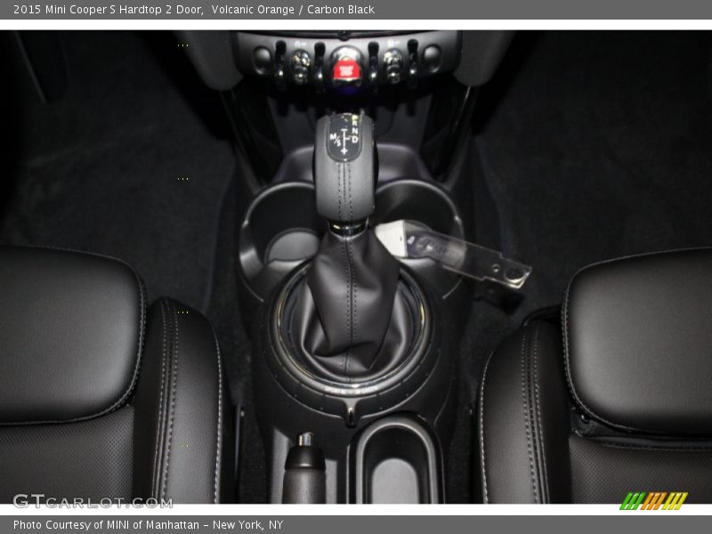 Volcanic Orange / Carbon Black 2015 Mini Cooper S Hardtop 2 Door