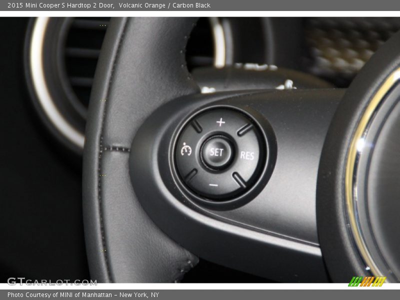 Volcanic Orange / Carbon Black 2015 Mini Cooper S Hardtop 2 Door