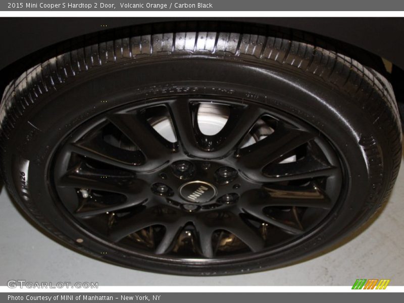 Volcanic Orange / Carbon Black 2015 Mini Cooper S Hardtop 2 Door