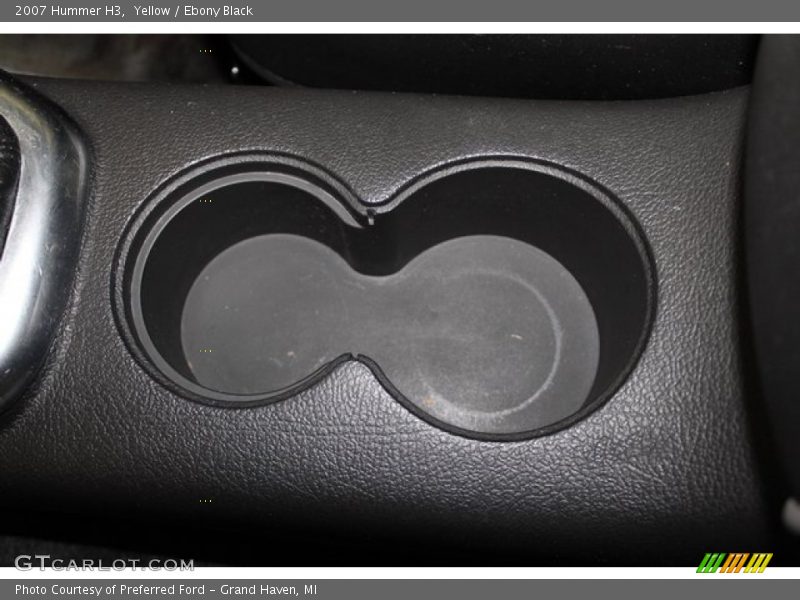 Yellow / Ebony Black 2007 Hummer H3