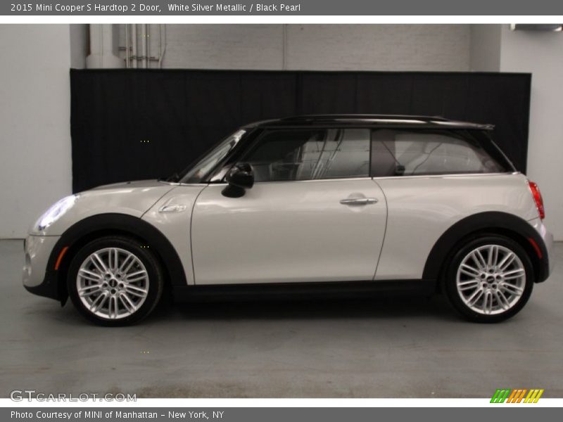  2015 Cooper S Hardtop 2 Door White Silver Metallic