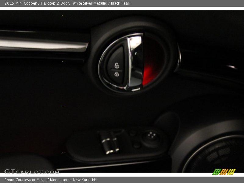 White Silver Metallic / Black Pearl 2015 Mini Cooper S Hardtop 2 Door