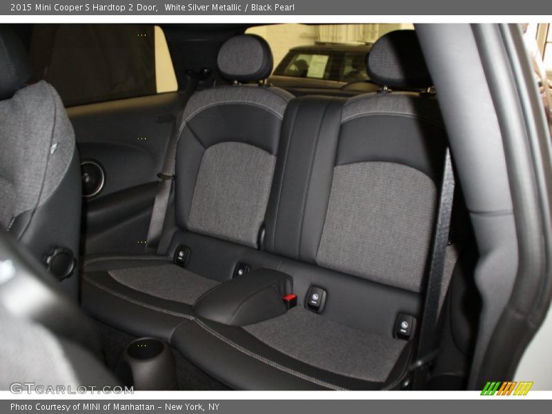 White Silver Metallic / Black Pearl 2015 Mini Cooper S Hardtop 2 Door