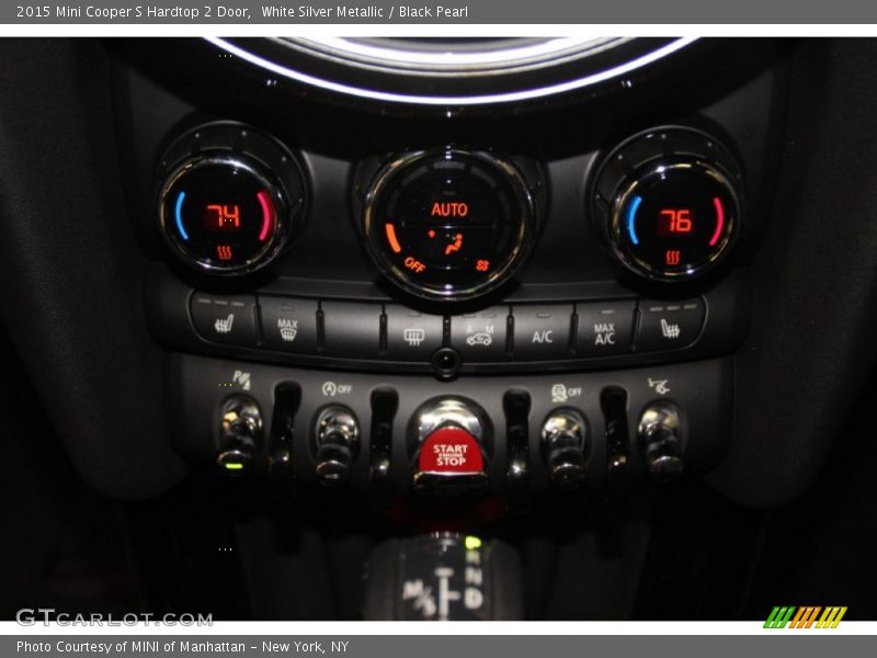 White Silver Metallic / Black Pearl 2015 Mini Cooper S Hardtop 2 Door