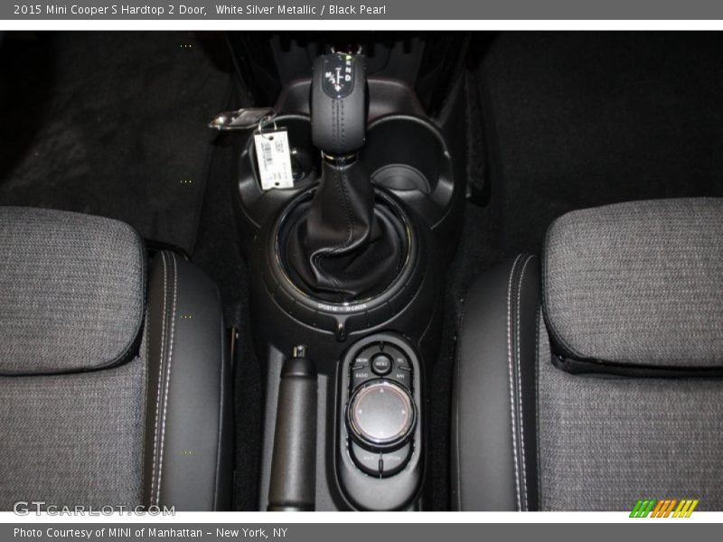 White Silver Metallic / Black Pearl 2015 Mini Cooper S Hardtop 2 Door