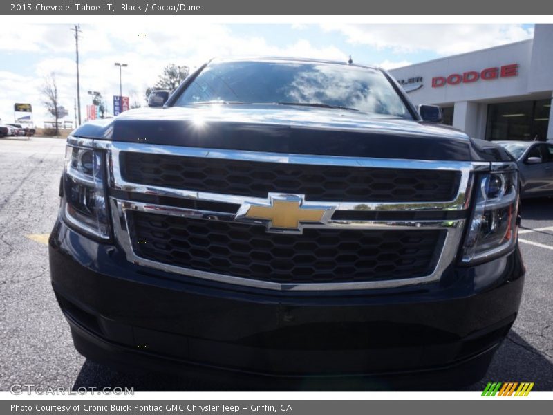 Black / Cocoa/Dune 2015 Chevrolet Tahoe LT