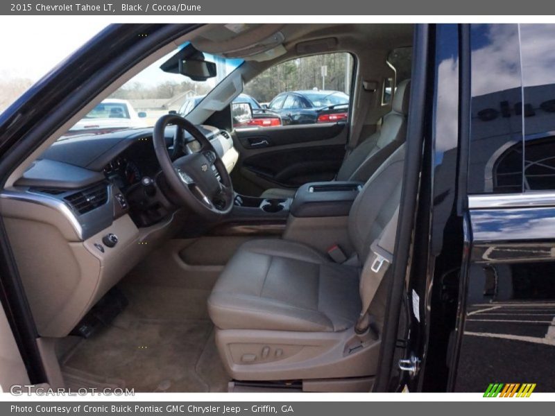 Black / Cocoa/Dune 2015 Chevrolet Tahoe LT