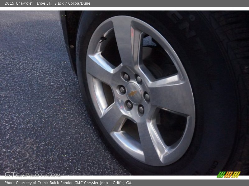 Black / Cocoa/Dune 2015 Chevrolet Tahoe LT