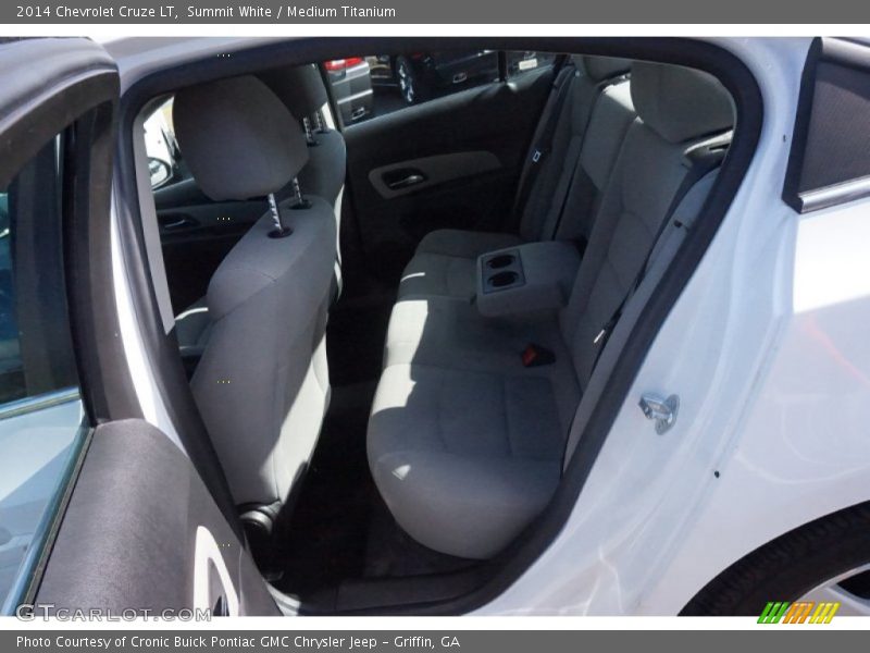 Summit White / Medium Titanium 2014 Chevrolet Cruze LT