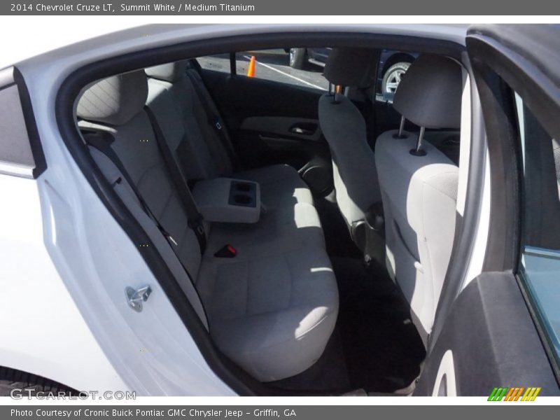 Summit White / Medium Titanium 2014 Chevrolet Cruze LT