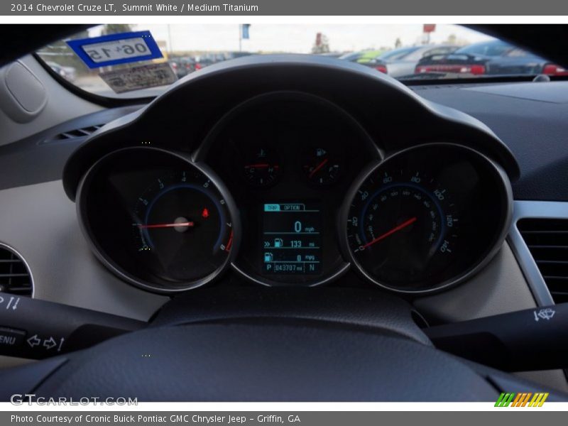 Summit White / Medium Titanium 2014 Chevrolet Cruze LT