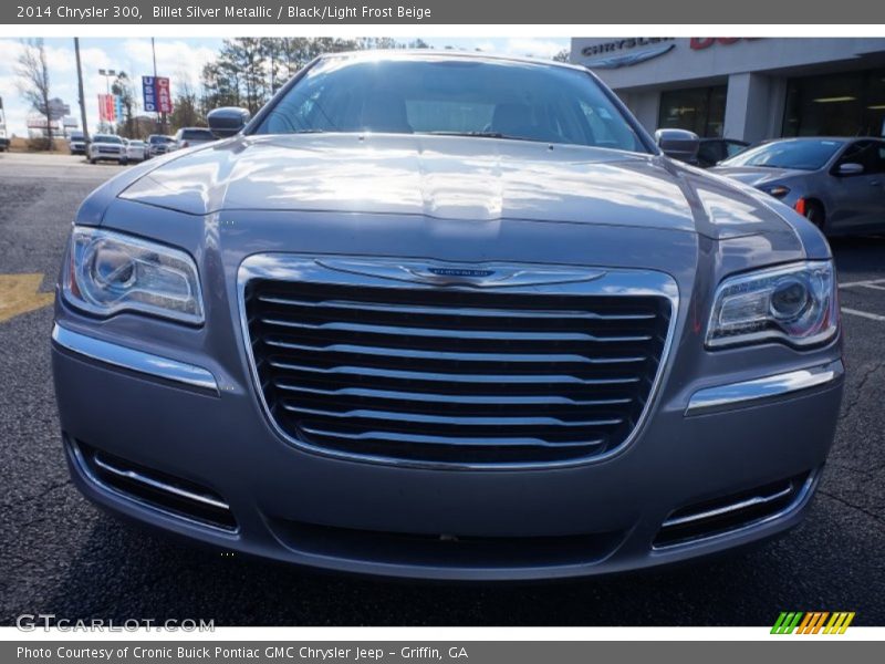 Billet Silver Metallic / Black/Light Frost Beige 2014 Chrysler 300