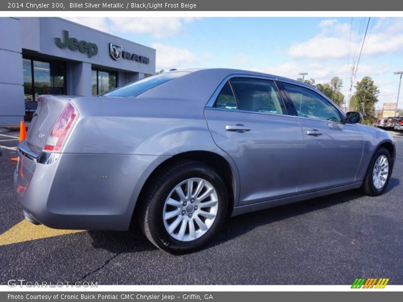 Billet Silver Metallic / Black/Light Frost Beige 2014 Chrysler 300