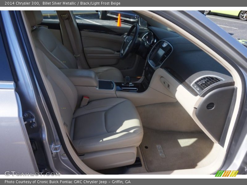 Billet Silver Metallic / Black/Light Frost Beige 2014 Chrysler 300