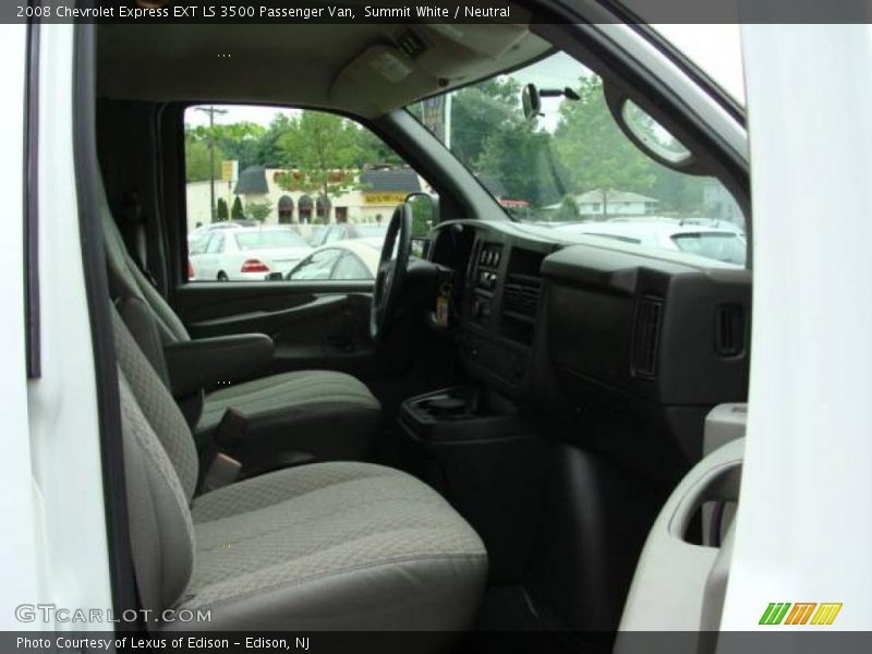 Summit White / Neutral 2008 Chevrolet Express EXT LS 3500 Passenger Van
