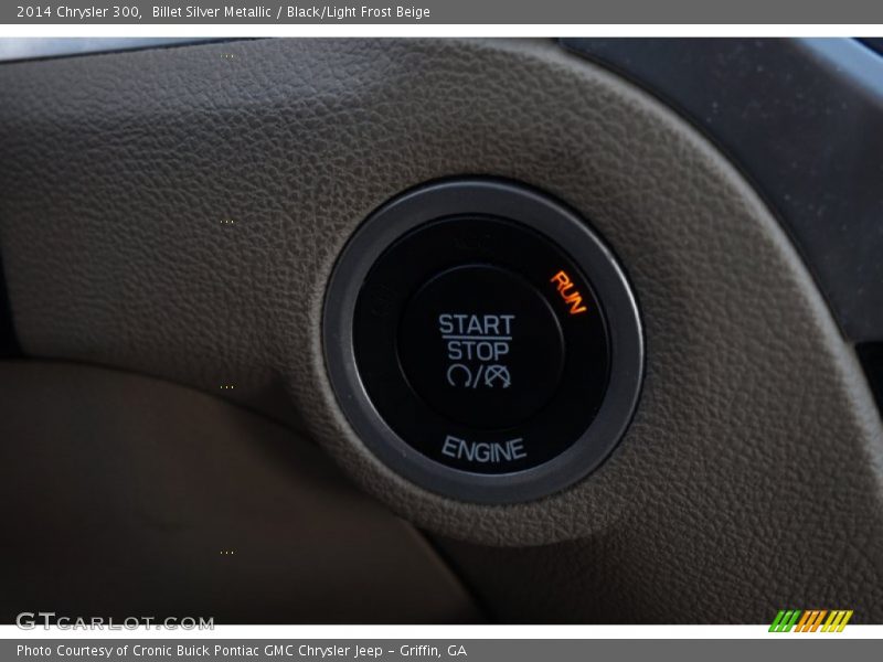 Billet Silver Metallic / Black/Light Frost Beige 2014 Chrysler 300