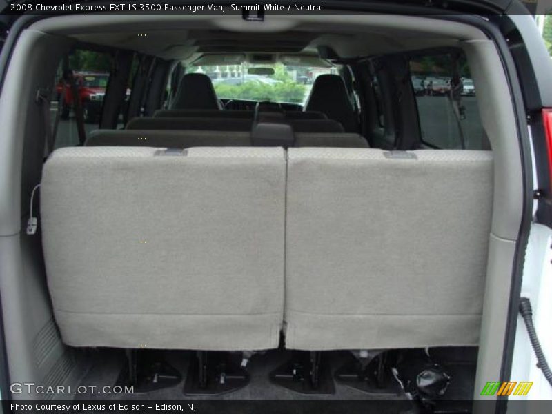 Summit White / Neutral 2008 Chevrolet Express EXT LS 3500 Passenger Van